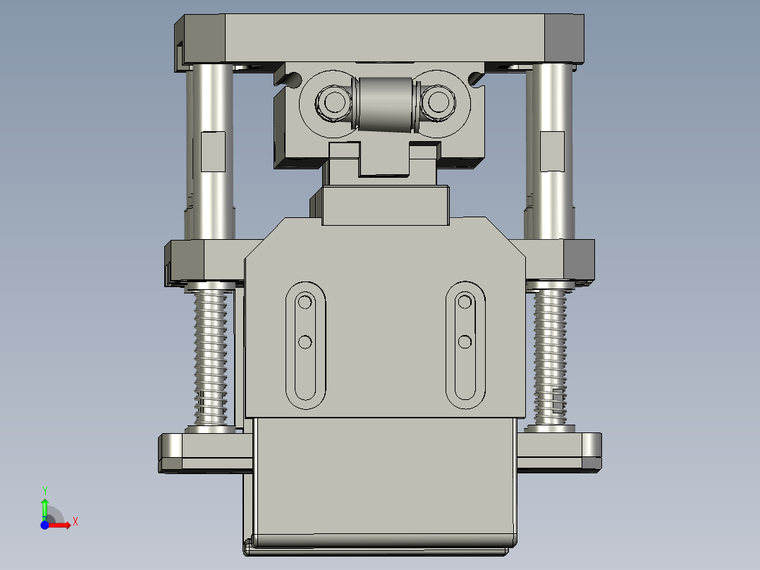 YLZC040E-07-0002兜取组件(A)前视图