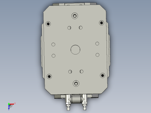 YLZC040E-07-0002兜取组件(A)俯视缩略图