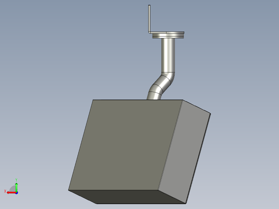 触摸屏电控箱2022526-1后视图