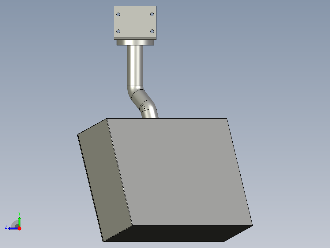 触摸屏电控箱2022526-1右视图