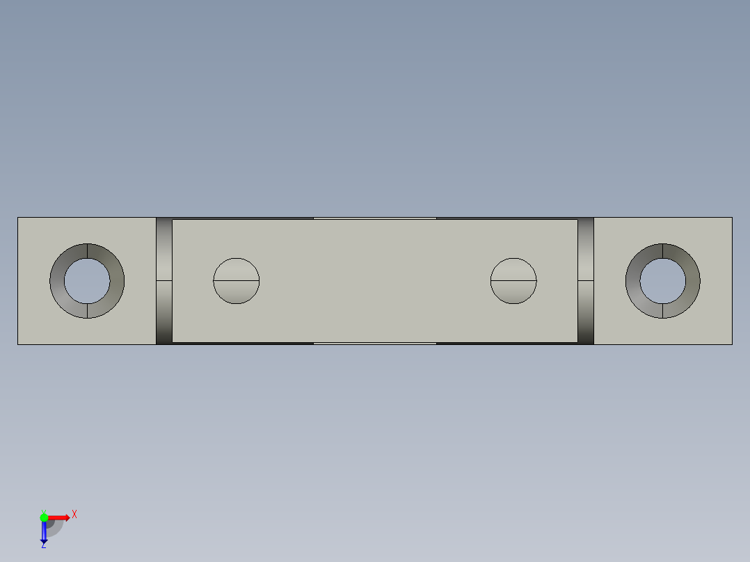 MPA-67滚珠门扣俯视图