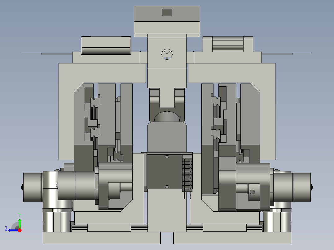 T型-三相电极光纤熔接机右视图