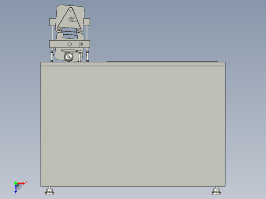 方便使用的铝合金轮毂打磨台俯视缩略图