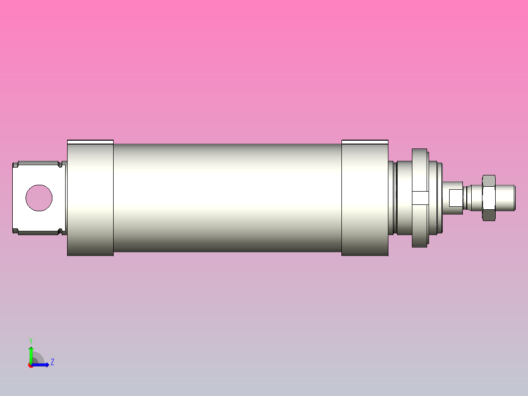 FESTO气缸DSNU-63-100-PPS-A---_0_左视图