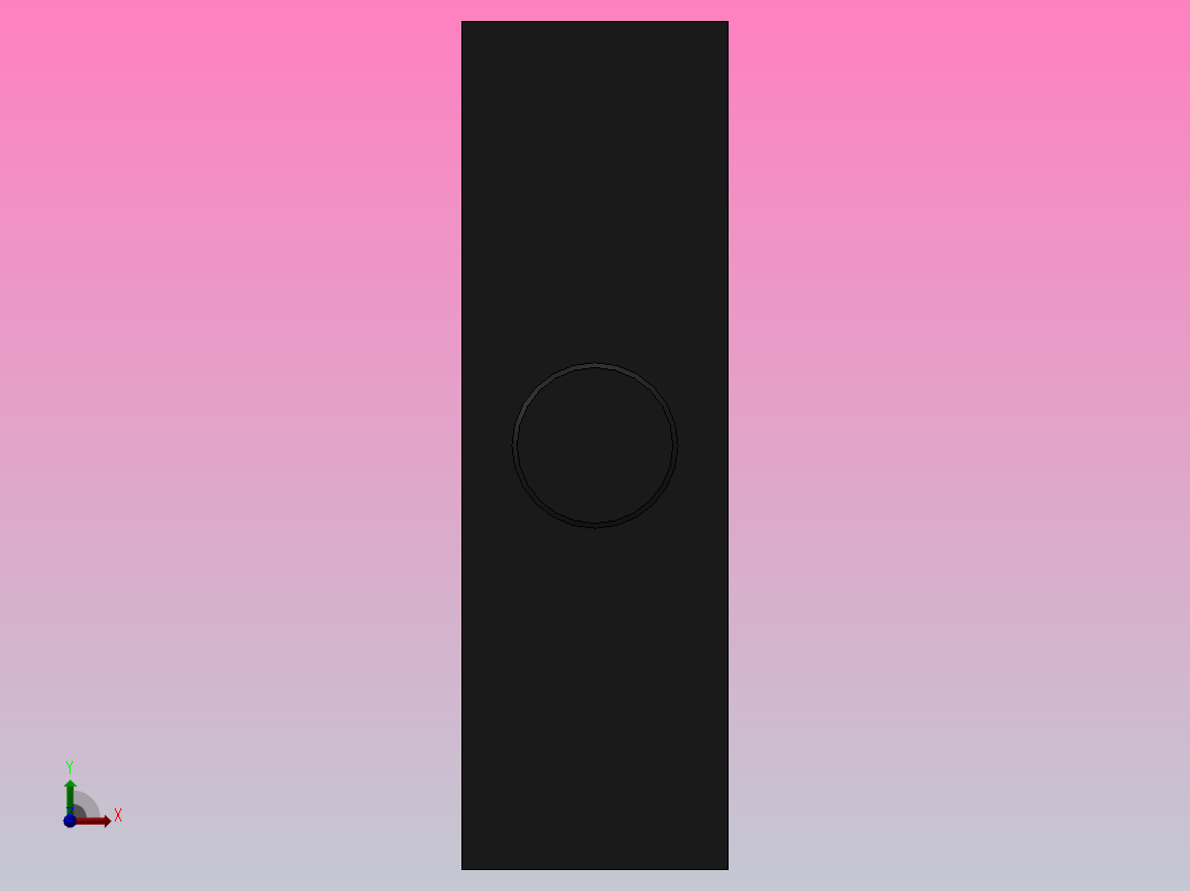 TC中间铰轴[100]气缸附件前视图