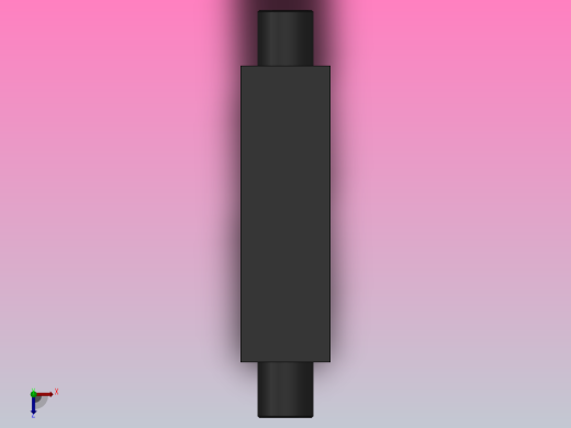 TC中间铰轴[100]气缸附件俯视缩略图