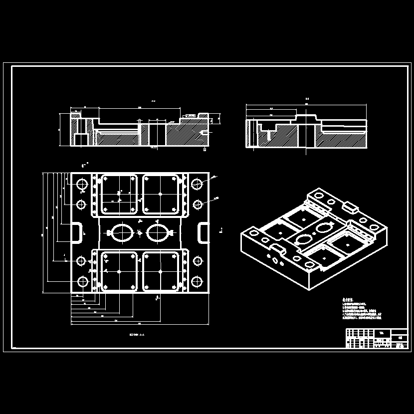 椭圆形塑料牙签盒体的注塑模具设计及型腔CAM含NX三维及6张CAD图