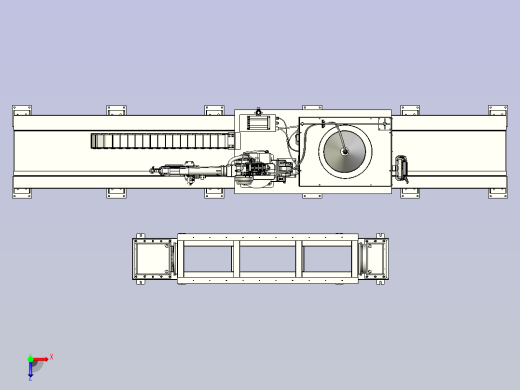 机器人焊接工作站俯视缩略图
