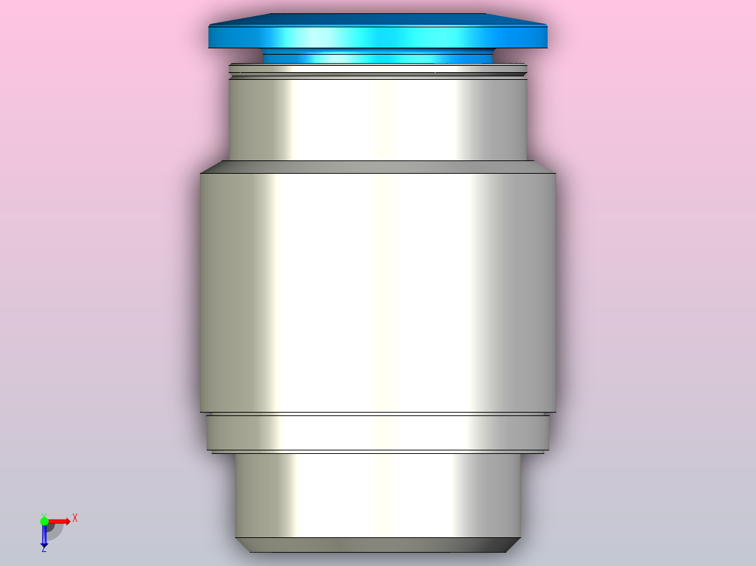 快插接头QS-G3_8-12-I俯视图