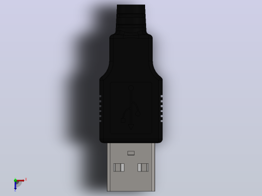 usb公接头12俯视缩略图