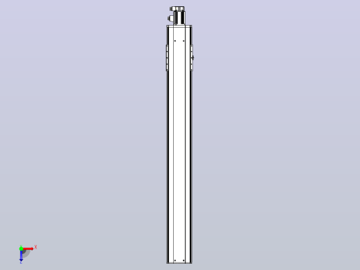 日规模组半封闭丝杆TPA-HNR-220D-3210C-L1600-M-C-P1K-N3俯视缩略图