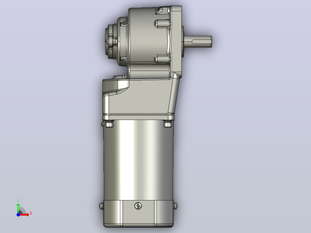 交流减速机5RK90GU-CF(5GU3RT-180RT)新前视图