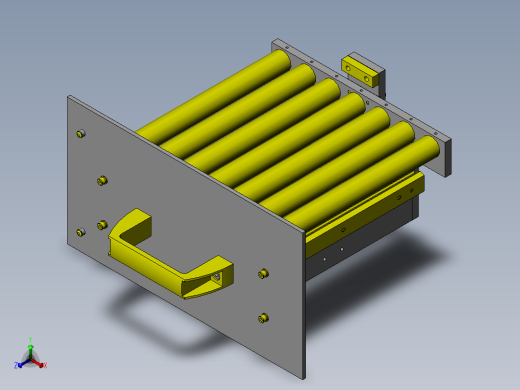 传送线抽取机构