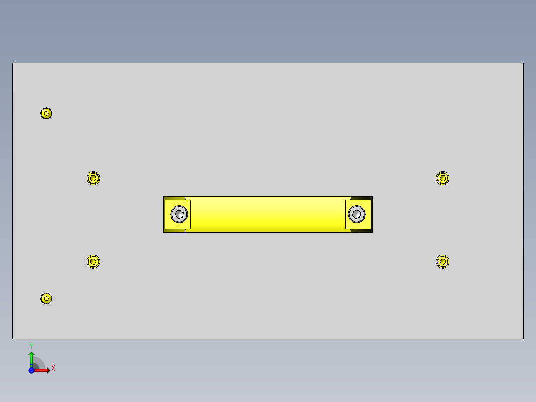 传送线抽取机构前视图