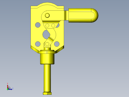 粘接层叠夹具前视缩略图