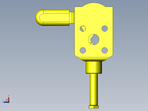 粘接层叠夹具后视缩略图
