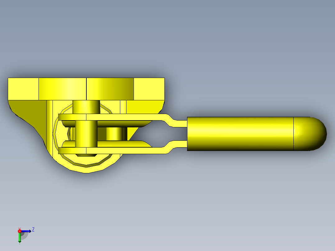粘接层叠夹具俯视图