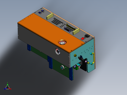 微型针测试治具正等轴测缩略图