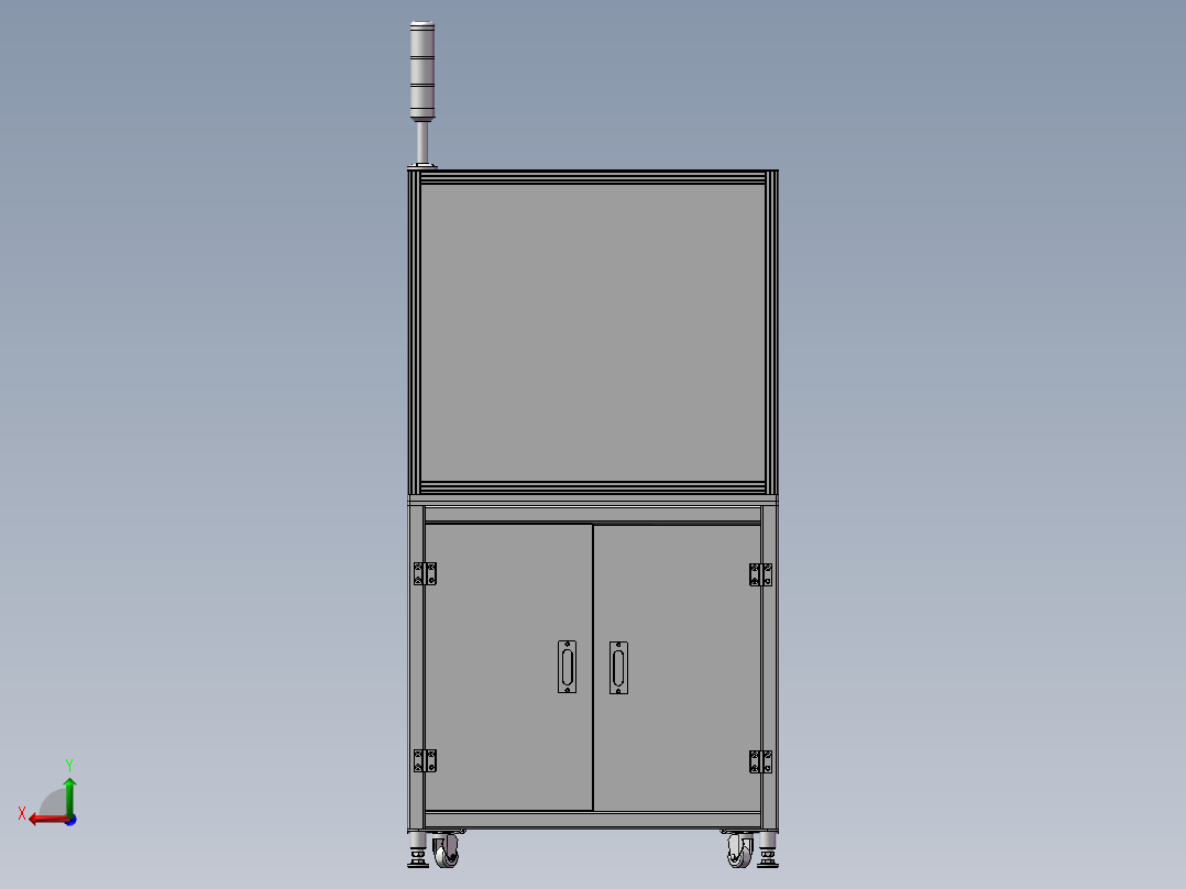 环形光学胶检测机sw21后视图