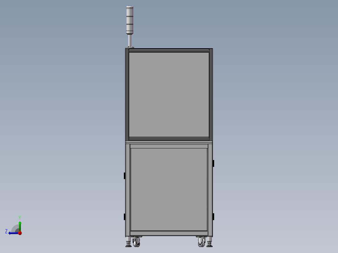 环形光学胶检测机sw21右视图