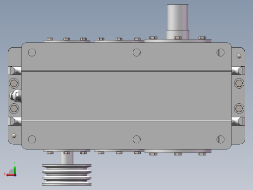 二级减速器含三维模型二维CAD图课程sw2014可编辑后视缩略图