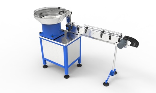 铝罐给料机3D图纸 H821 非标自动化设备3D图纸3D模型缩略图