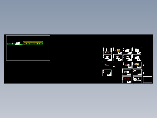 企业工厂大门工业园大门及门卫传达室建筑设计施工CAD图纸图纸