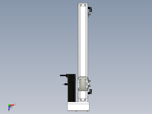 Toyo东佑达直线模组-ECH5-350-BR+煞車俯视缩略图