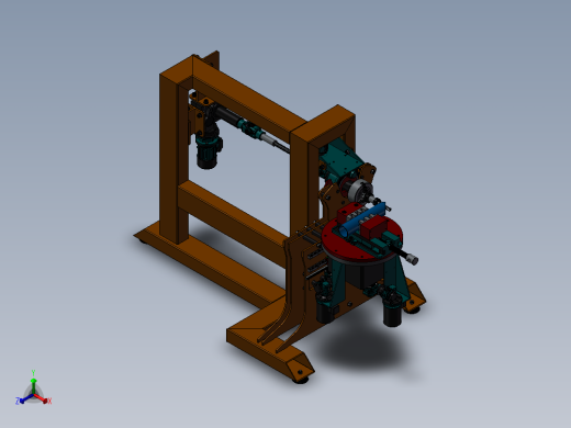 163全自动机床设备正等轴测缩略图