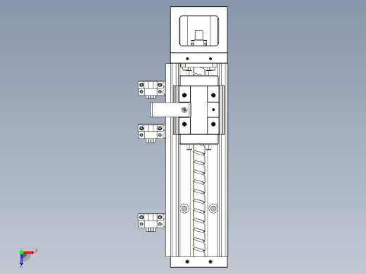 钢基模组-TPA-KSR-6005C-200A1-M-F0S1俯视缩略图