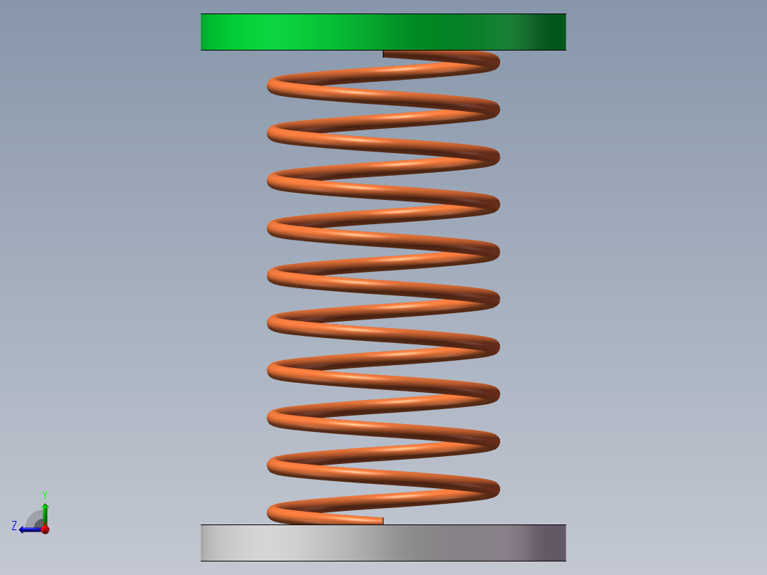 弹簧动画模拟右视图