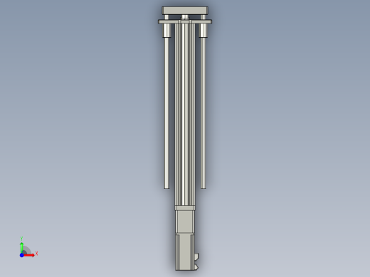 12VZ电动缸-VZ6D-S450-BC前视缩略图