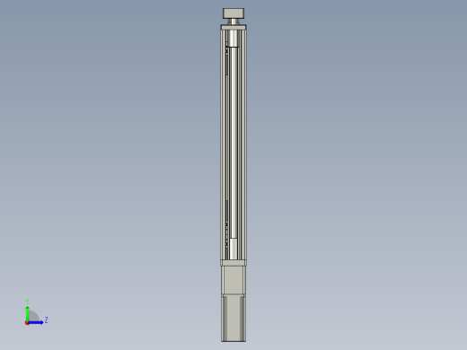 12VZ电动缸-VZ6D-S450-BC左视缩略图