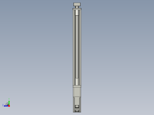 12VZ电动缸-VZ6D-S450-BC右视缩略图