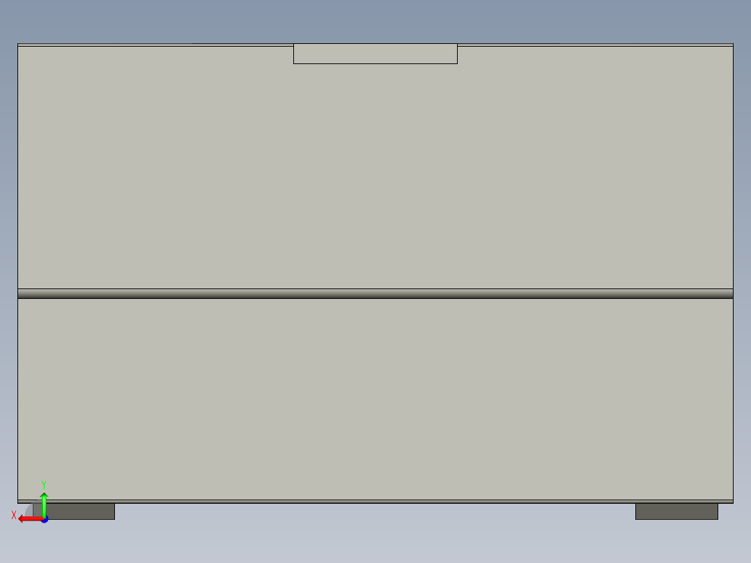 基恩士KL-4AD_kc图纸模型后视图