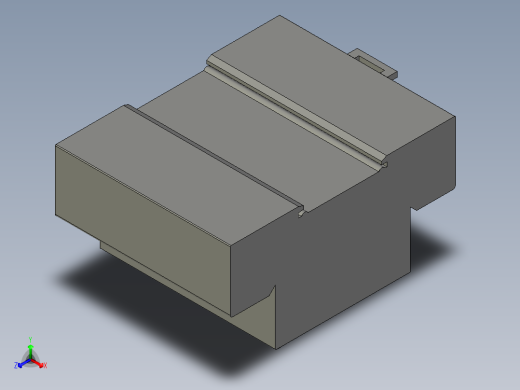 基恩士KL-4AD_kc图纸模型正等轴测缩略图