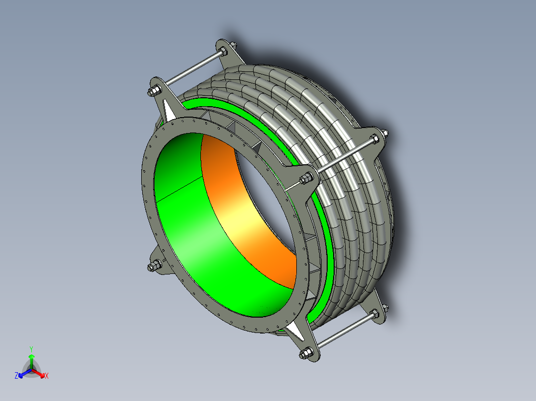 膨胀节伸缩节伸缩缝D=1700 L=1000