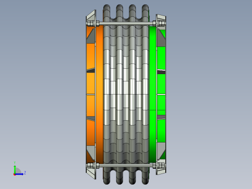 膨胀节伸缩节伸缩缝D=1700 L=1000左视缩略图