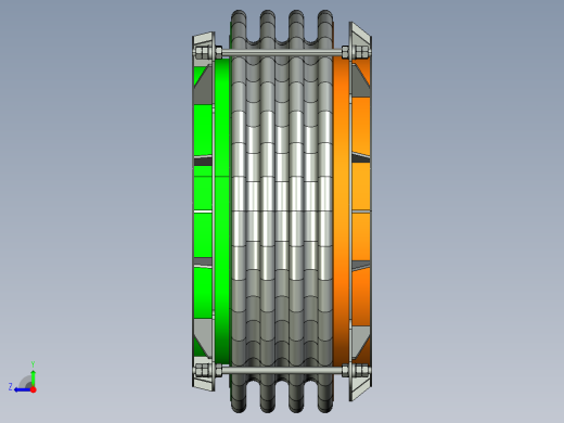 膨胀节伸缩节伸缩缝D=1700 L=1000右视缩略图