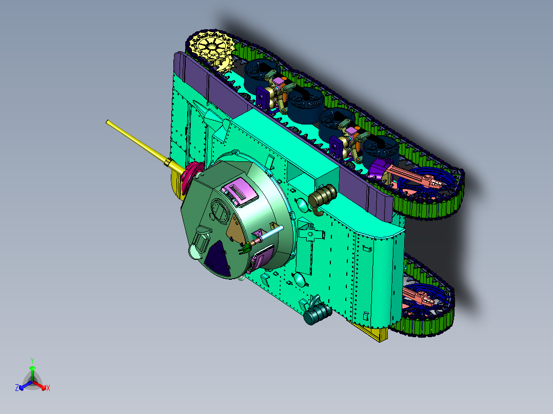 美国轻型坦克M3斯图尔特