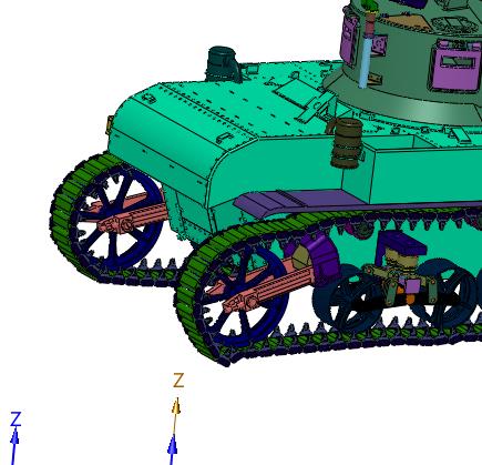 美国轻型坦克M3斯图尔特