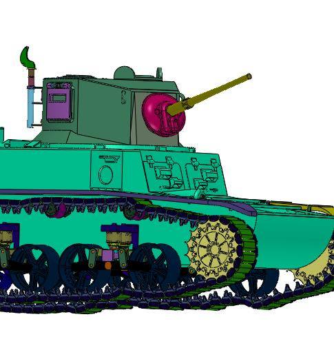 美国轻型坦克M3斯图尔特缩略图