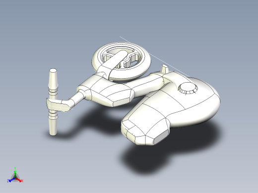 电动车模型正等轴测缩略图