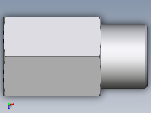 卡套式工业通用硬管接头EO_Swivel_connector_GAI08LM71X俯视缩略图