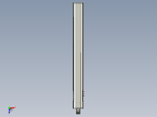 东锦丝杆传动-直线滑台模组DH210-C-L10-S1700-BC-P750W-C3.STEP俯视缩略图