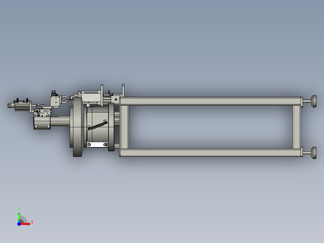 锥形产品振动盘上料-（DFG26-40)前视图