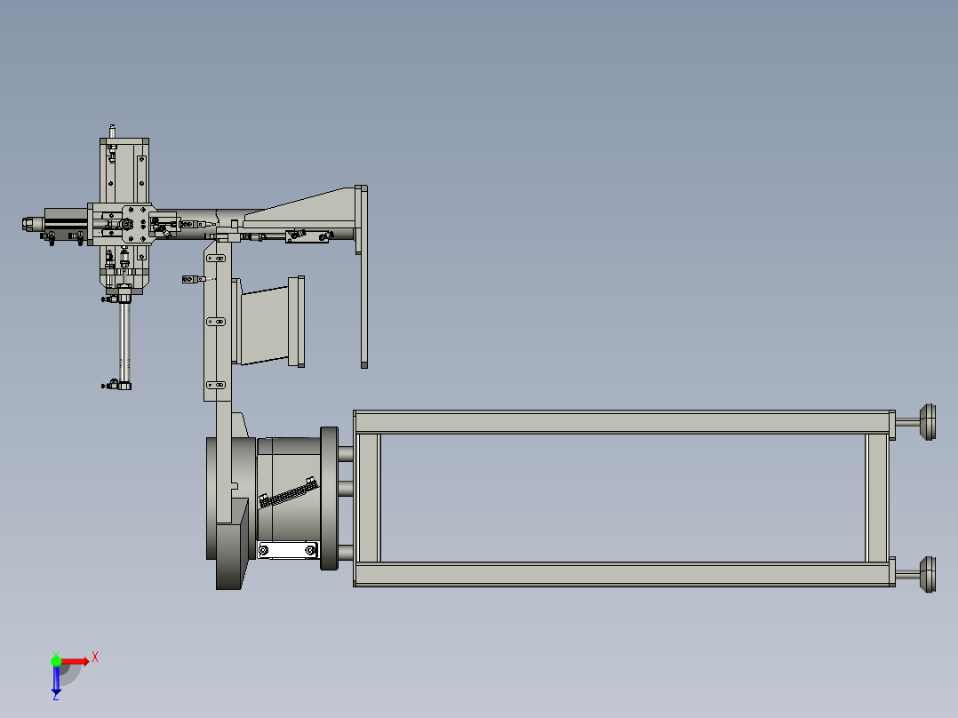 锥形产品振动盘上料-（DFG26-40)俯视图