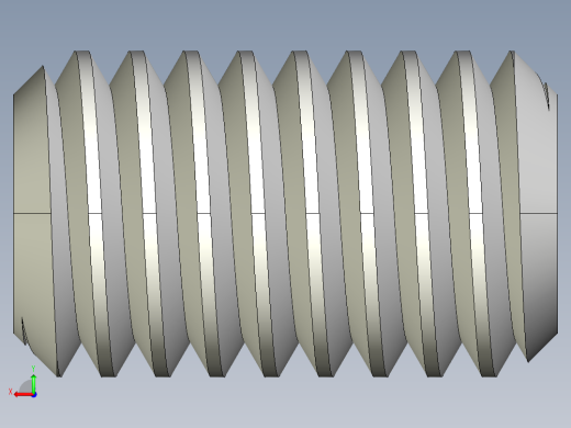 DIN 913-ISO 4026 固定螺钉-M3 L=5.STEP后视缩略图