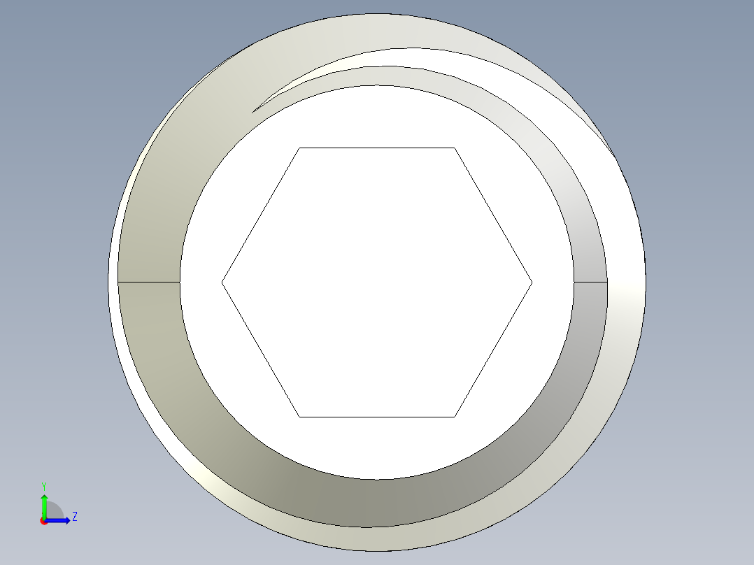 DIN 913-ISO 4026 固定螺钉-M3 L=5.STEP左视图