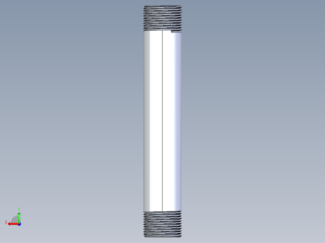 聚氯乙烯配件33-Sch80_Nipple_MPTxMPT_861-139_1in x 8in后视图